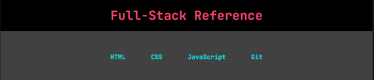 reference site nav-bar